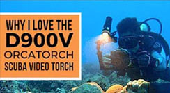 Is This The Best Scuba Diving Video Torch? | OrcaTorch D900V Review
